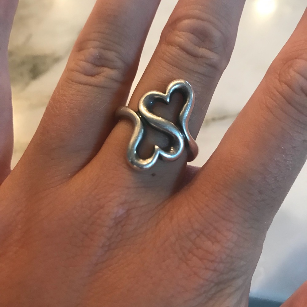 James Avery Heart to Heart Ring